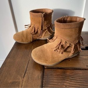 Stride Rite Viola Fringe Boots
